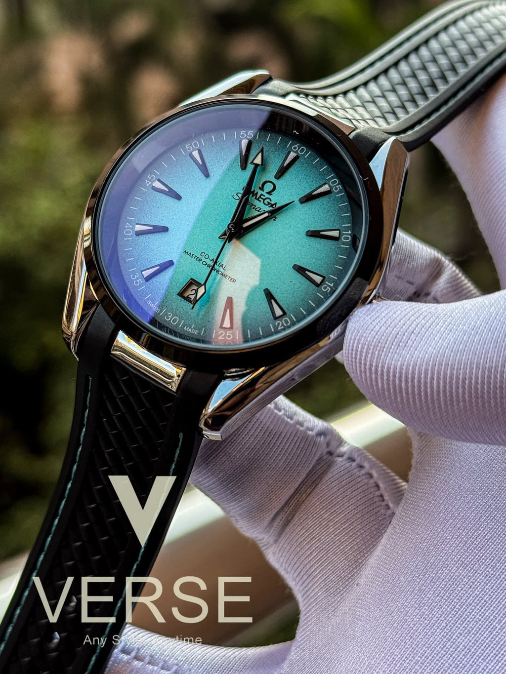 Omega Seamaster AquaTerra 150m Lacquered Turquoise Dial AA