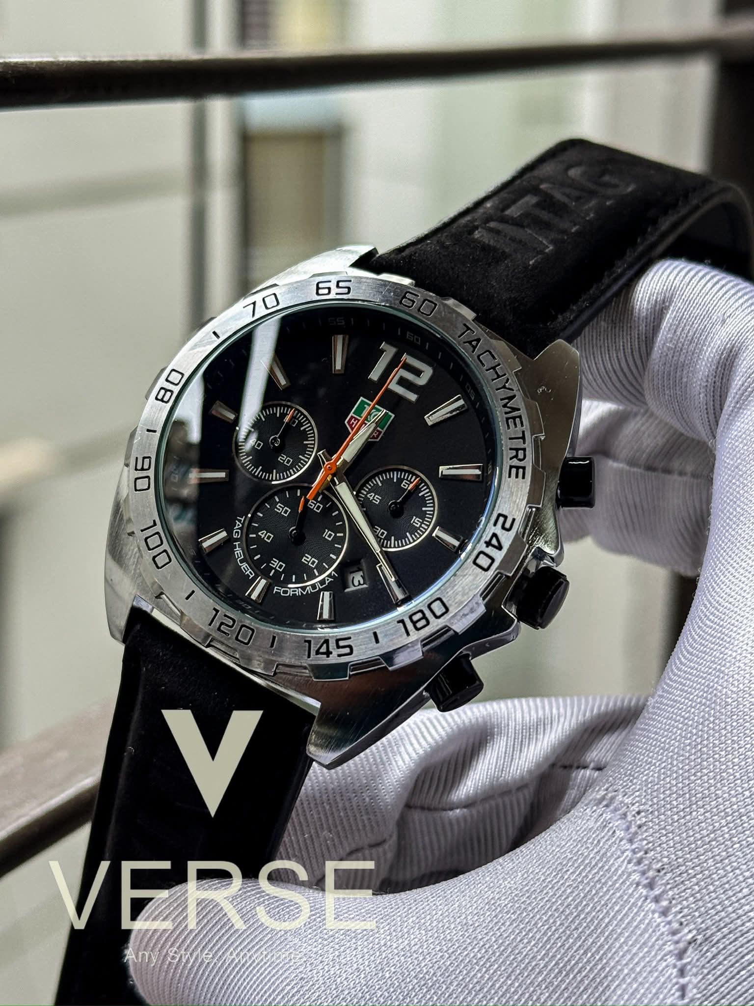 TAGHEUER Black Belt Black Dial Anniversary Edition