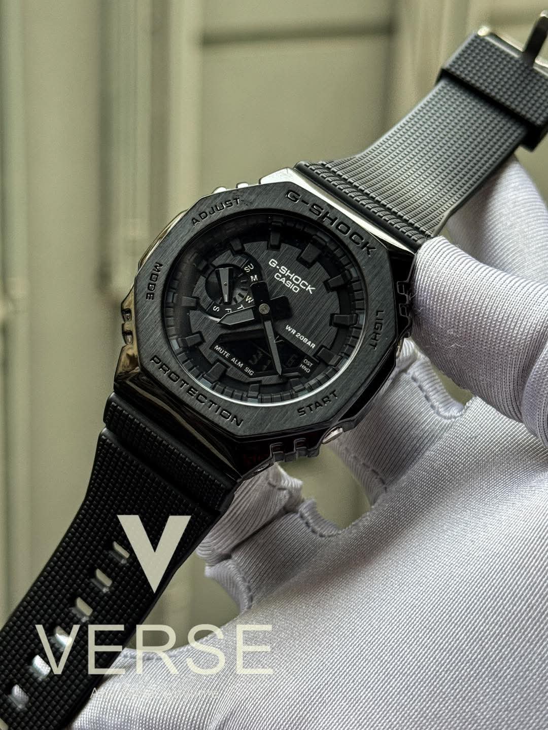 Casio G-Shock GM-2100-1A Full Black Triple A