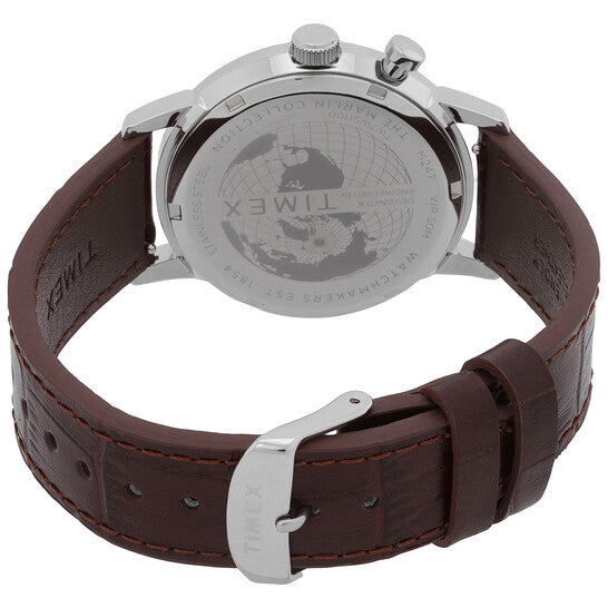 TIMEX Marlin TWEG26801 Rose Gold-Tone Round Dial 40mm Analog Moon Phase Men's Watch| TIMEX Marlin TWEG26801