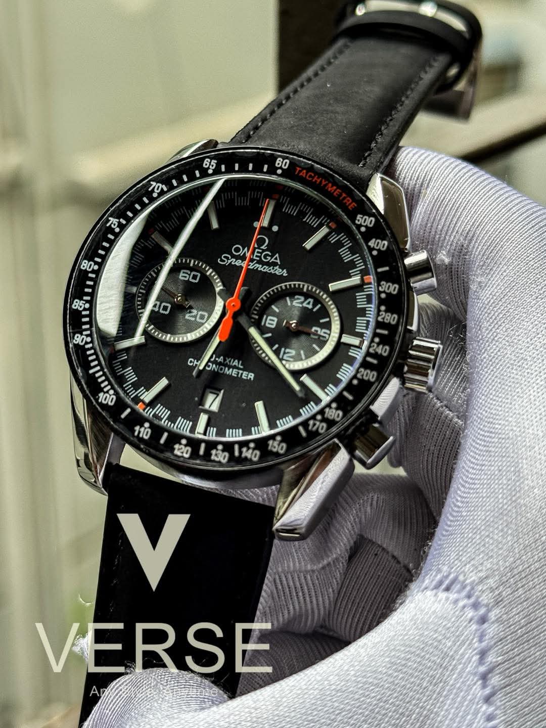 Omega Racing Master Black Belt Red Hand AA
