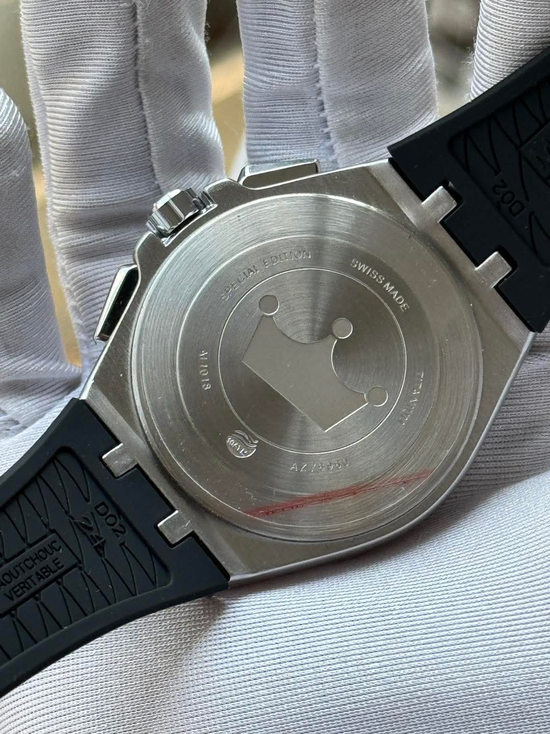 Maurice Lacroix Aikon Chronograph Special Edition Black Yellow Belt AA