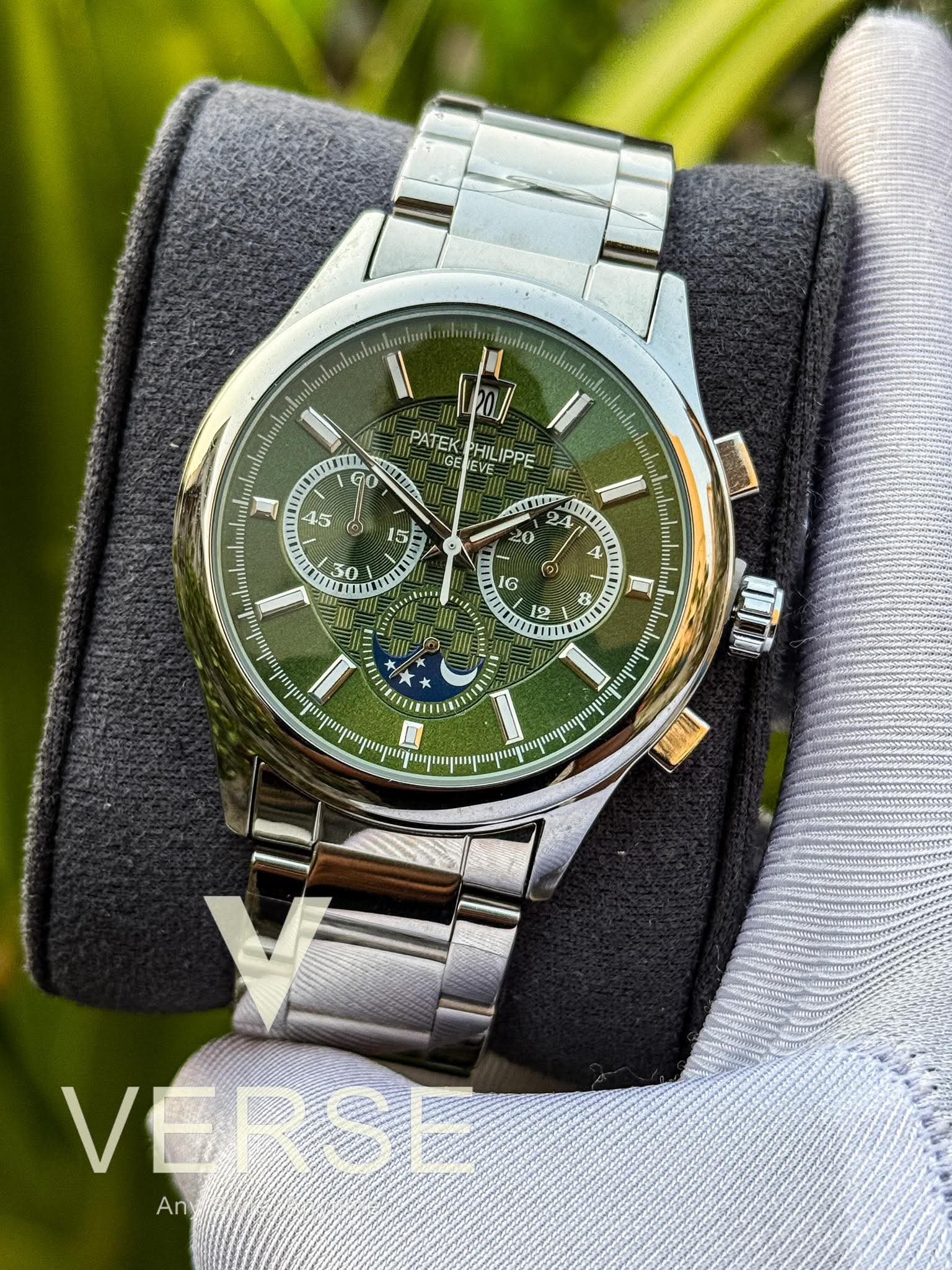 Patek PhHILIPPE Chronograph Green Dial AA
