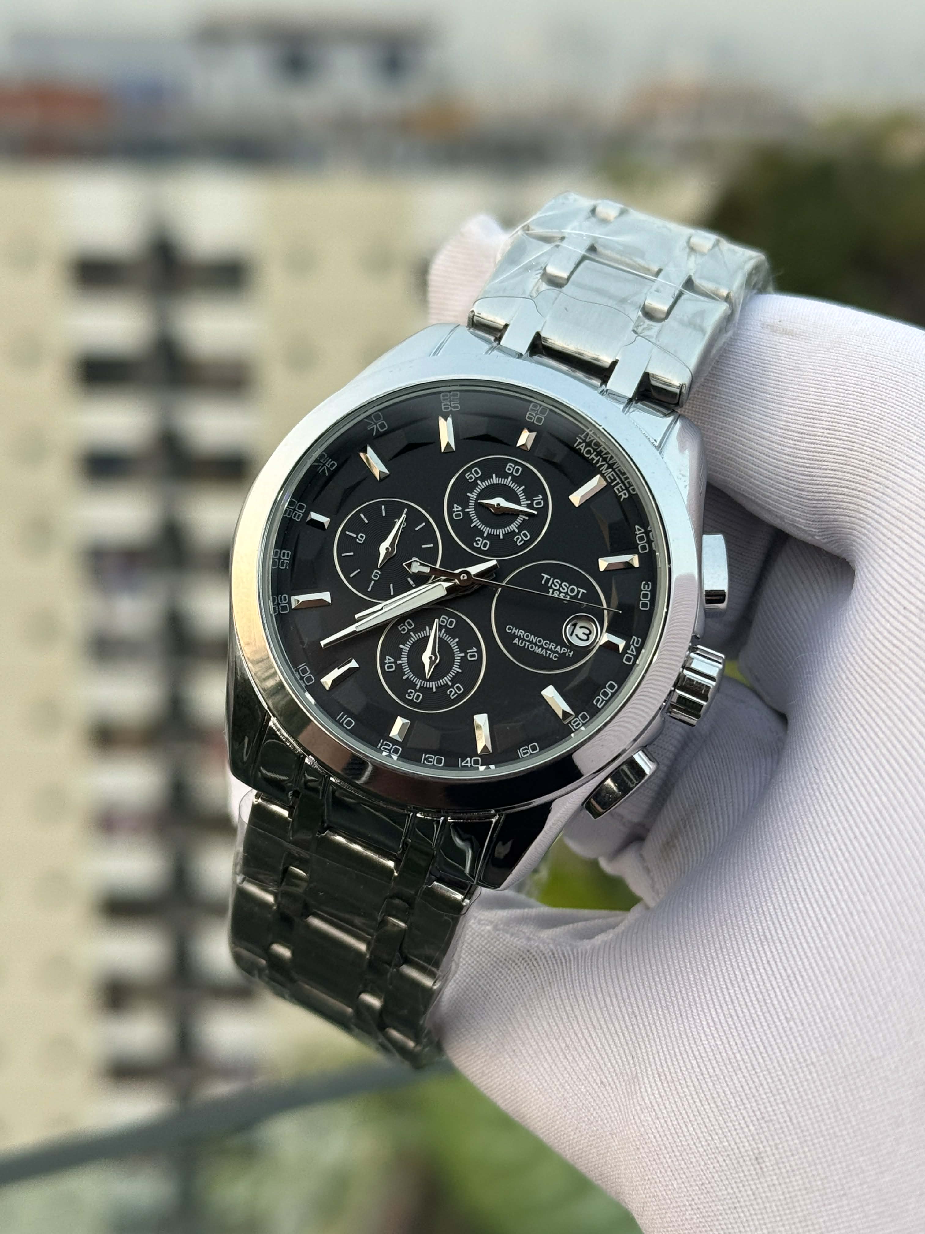 Tissot 1853 Couturier Chronograph | Black Dial - VERSE - 