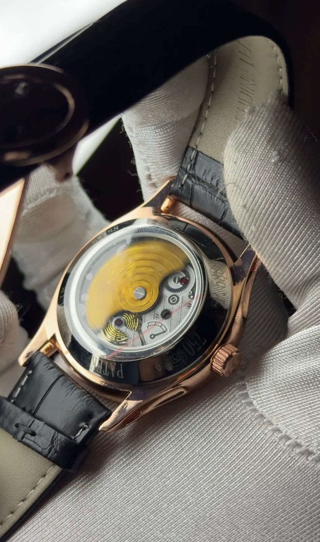 Patek Philippe Complications Quartz AA Black Belt