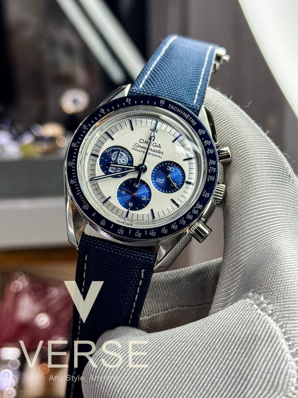 Omega Speedmaster "Silver Snoopy" 50th Anniversary Euro