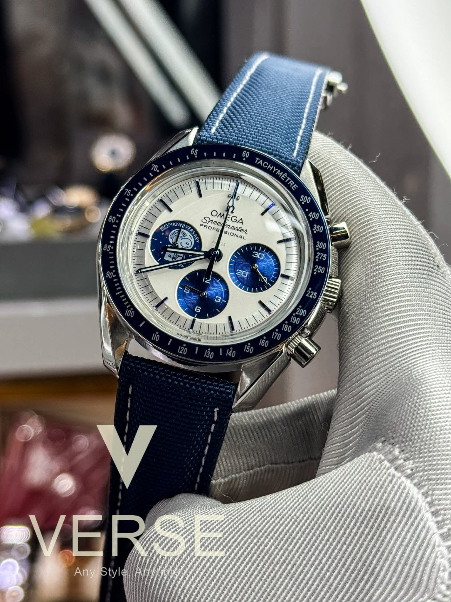 Omega Speedmaster "Silver Snoopy" 50th Anniversary Euro