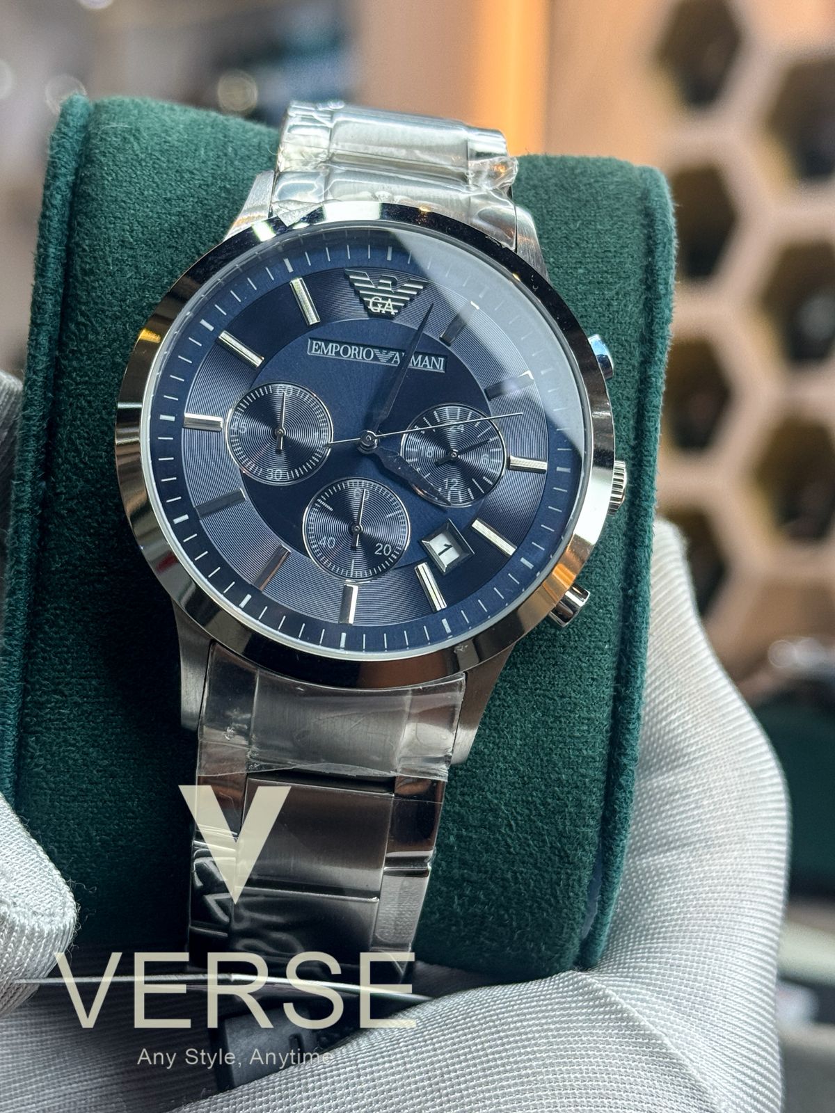 Emporio Armani AR2448 Renato Chronograph Men’s Watch