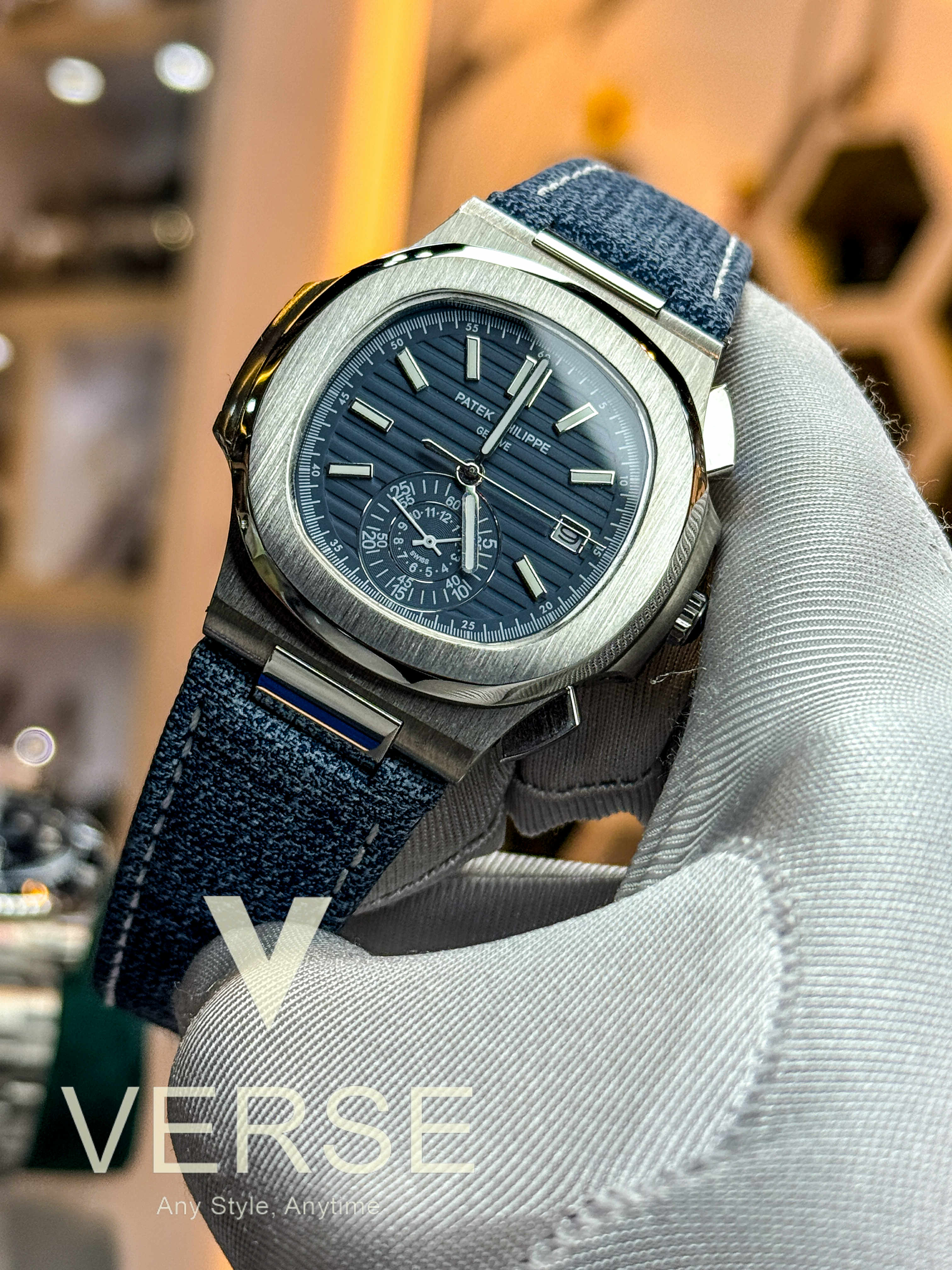 Patek Philippe Nautilus Denim Euro
