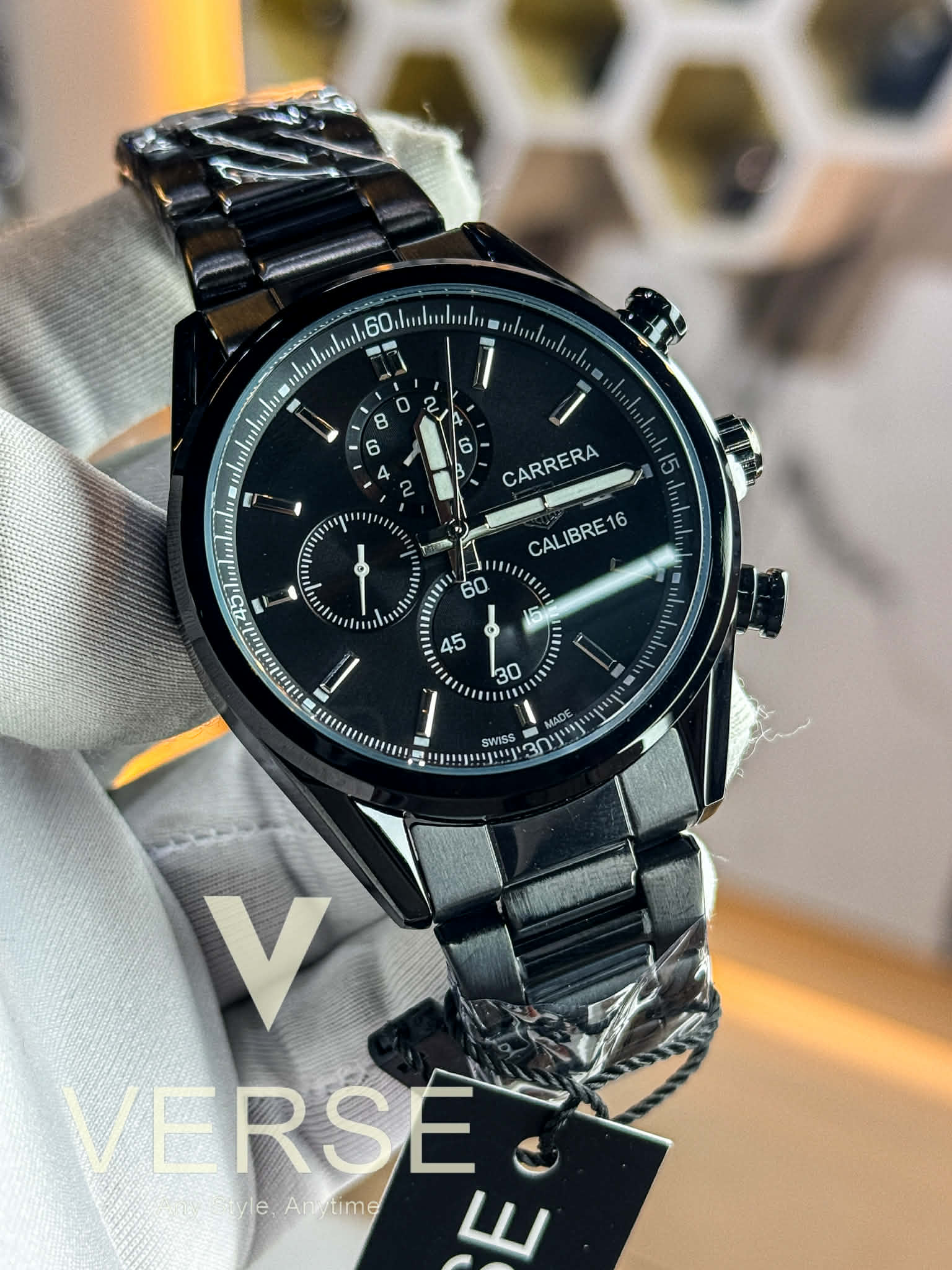 TAG Heuer Carrera Calibre 16 - Chronograph | Triple Black