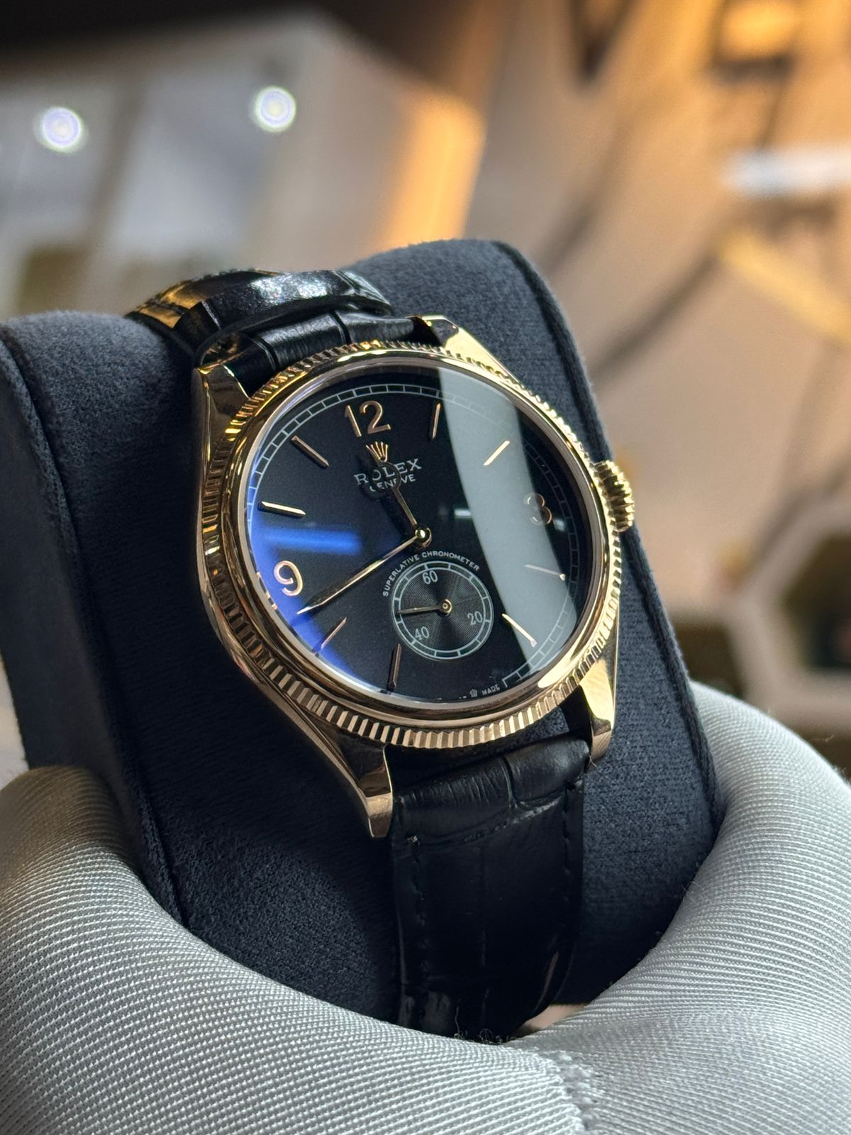 Rolex Perpetual 1908 Yellow Gold Automatic Triple A