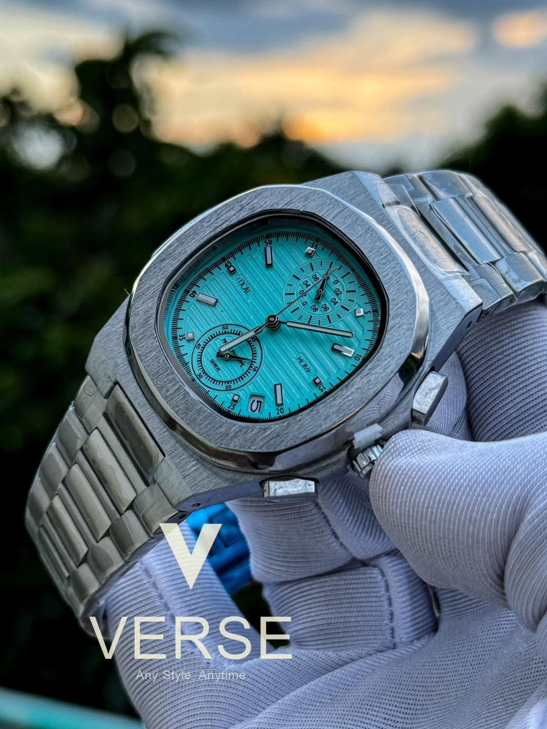 Patek Philippe Nautilus Chronograph Tiffany Dial AA