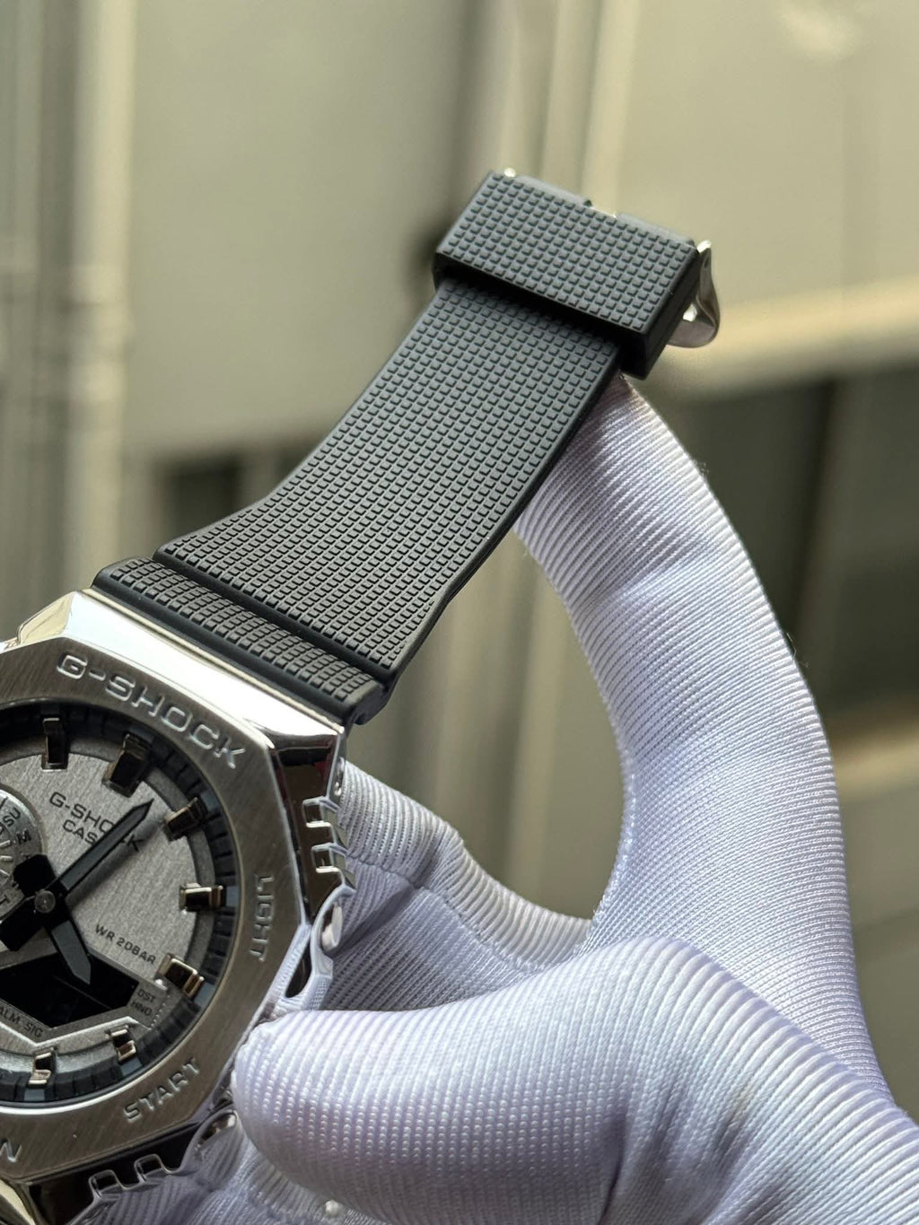 Casio G-Shock GM-2100-1A Black/Silver Triple A