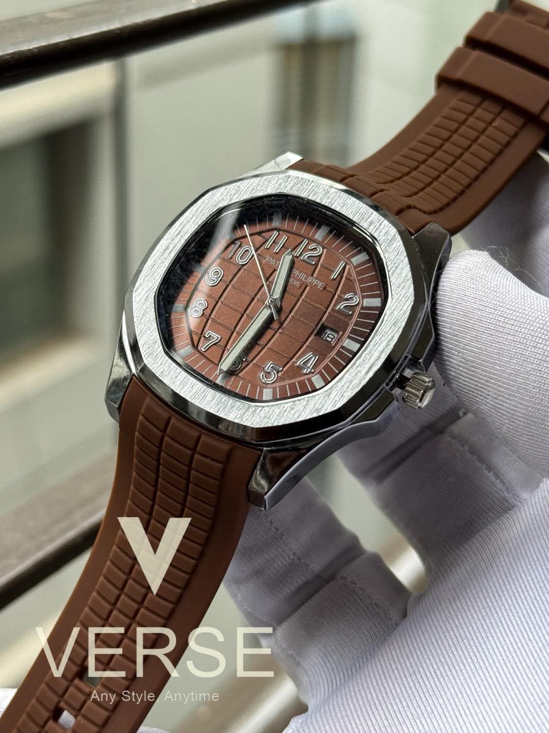 Patek Philippe AQUANAUT Brown Belt AA