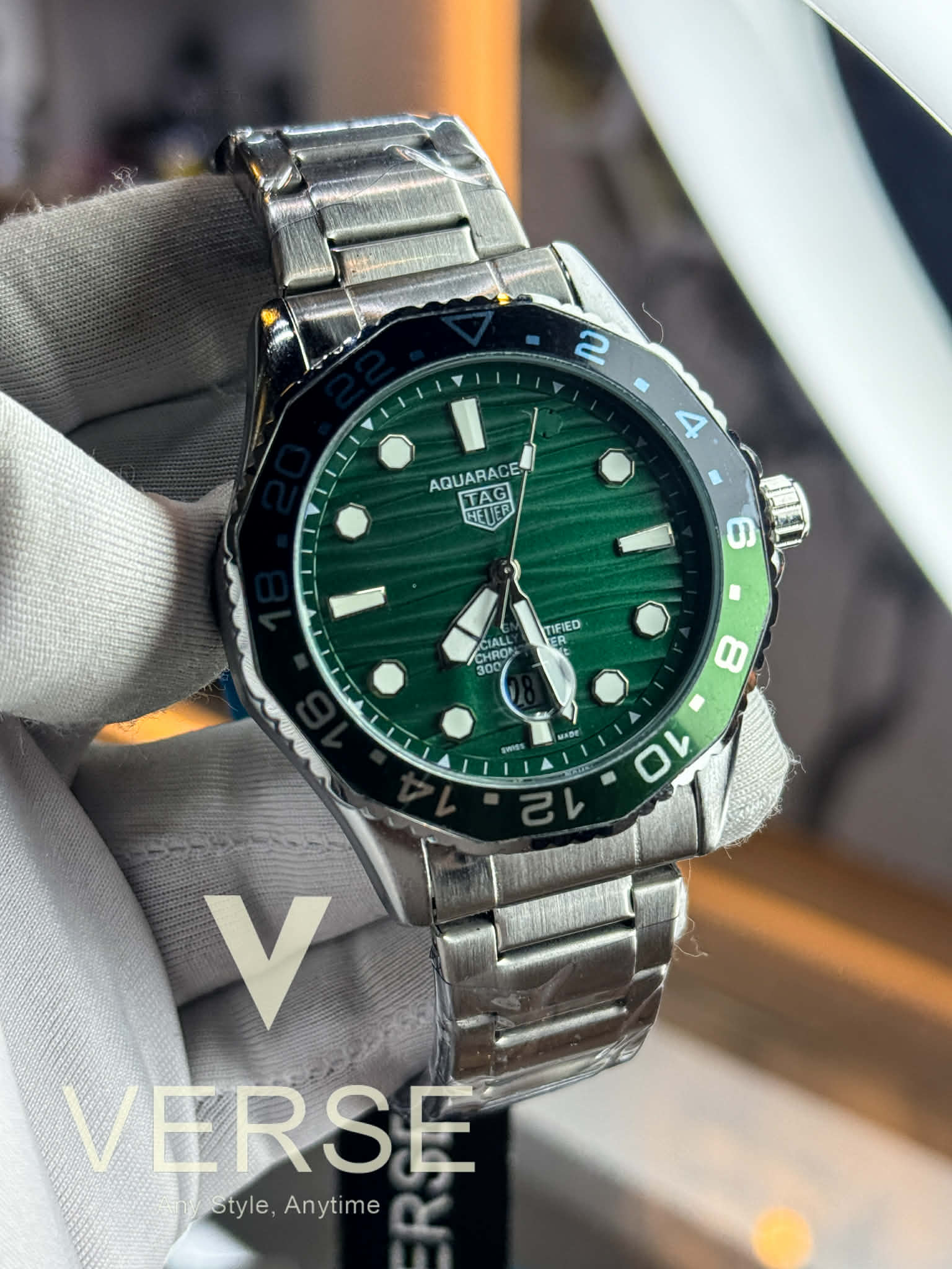 TAG Heuer Aquaracer Professional - Superdiver | Sweep Green Dial Green-Black Bezel