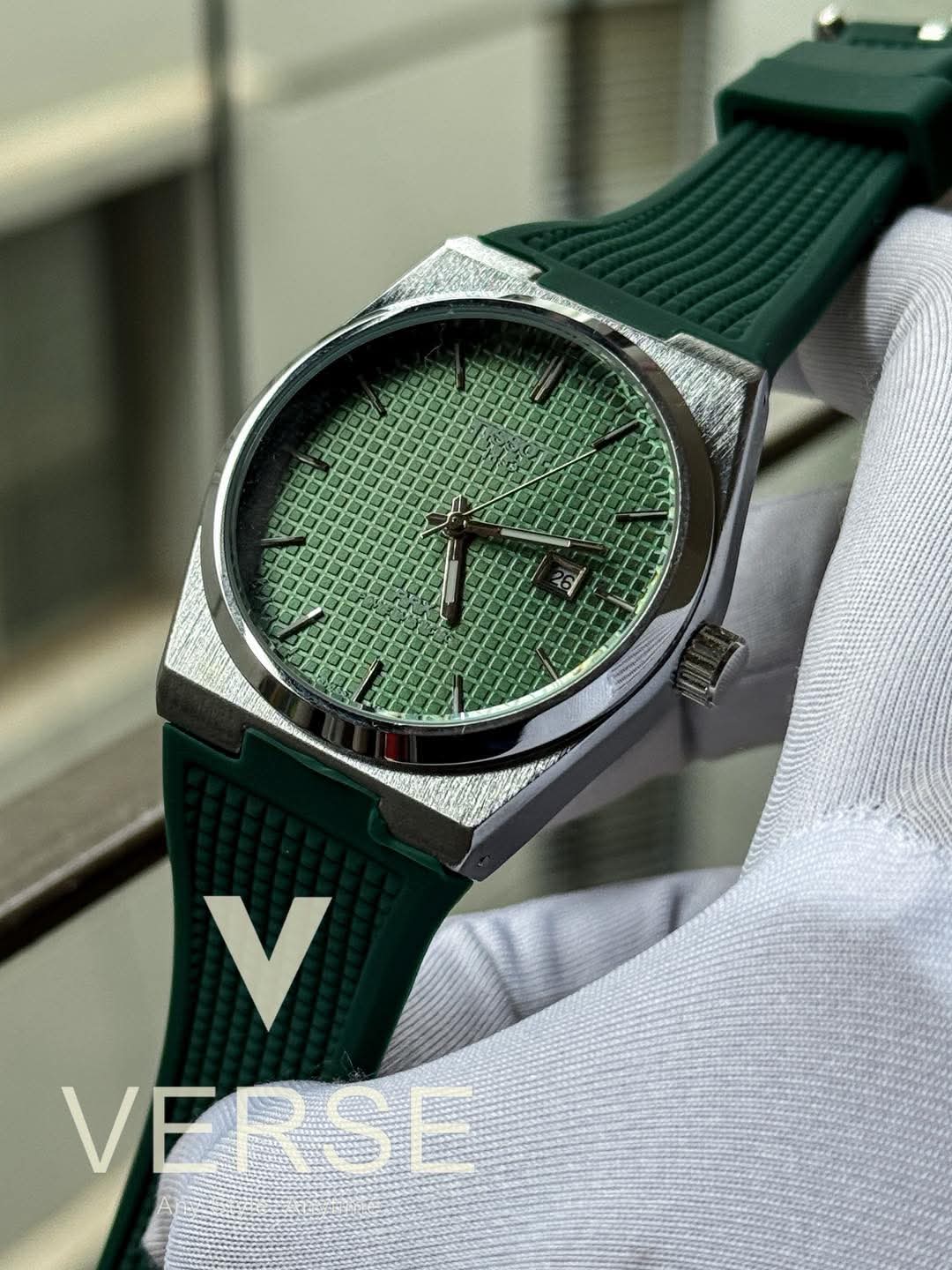 Tissot PRX Powermatic 80 Green Waffle Dial AA