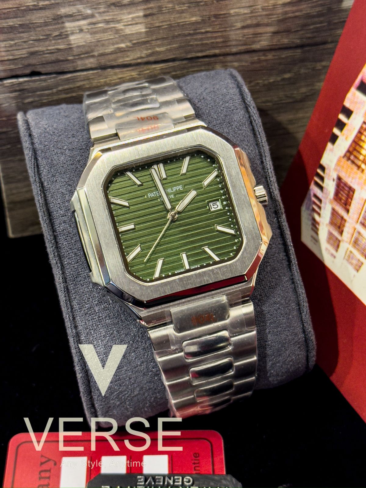 Patek Phlippe CUBITUS Automatic Green Triple A