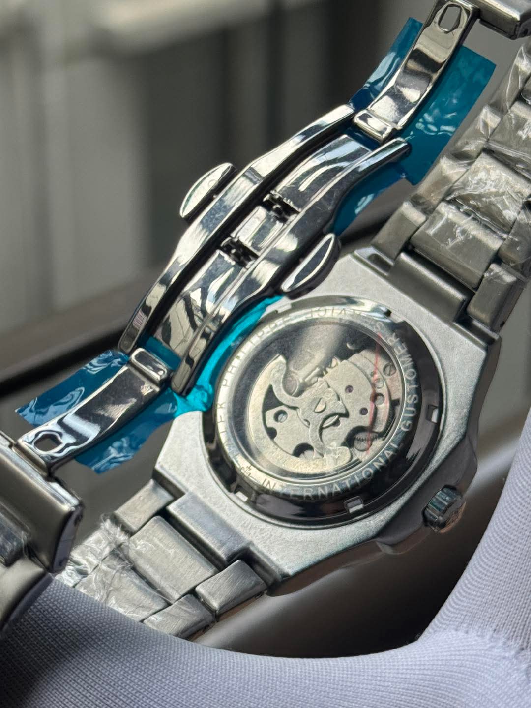 Patek Philippe Nautilus Open Heart Automatic Tiffany Dial AA