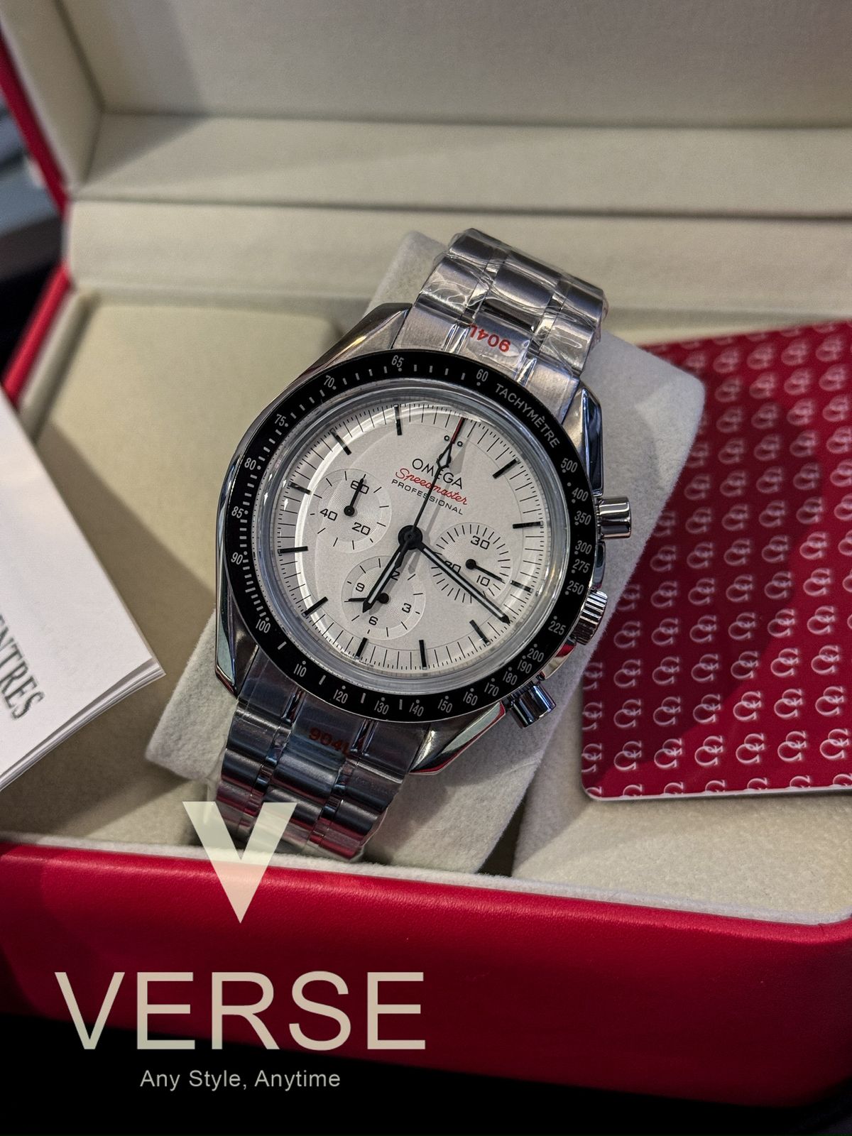 Omega Speedmaster Moonwatch Professional White Euro