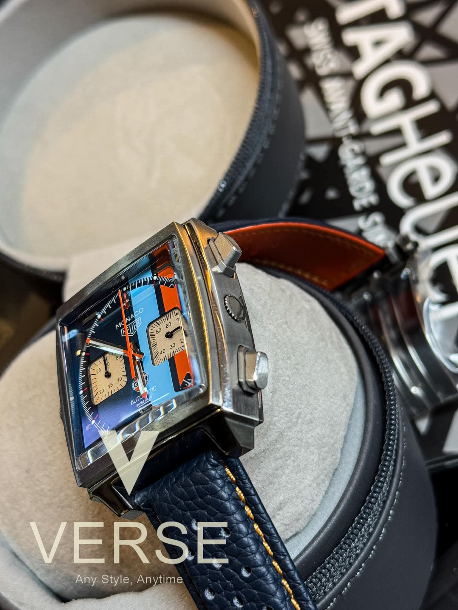 TAG Heuer Chronograph Monaco Gulf 2018 Special Edition - "Steve McQueen" Euro