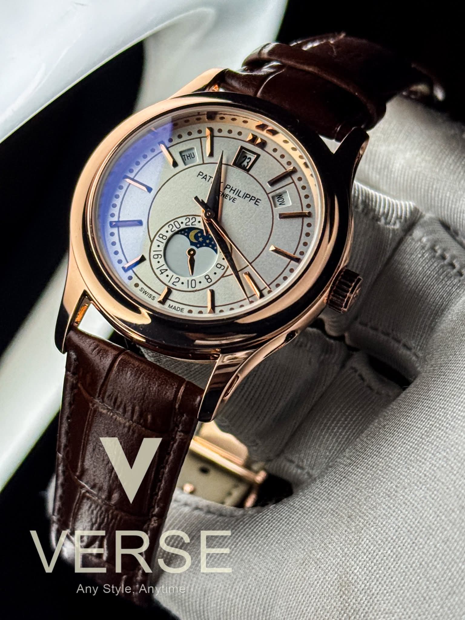 Patek Philippe Complications Quartz AA Brown Belt