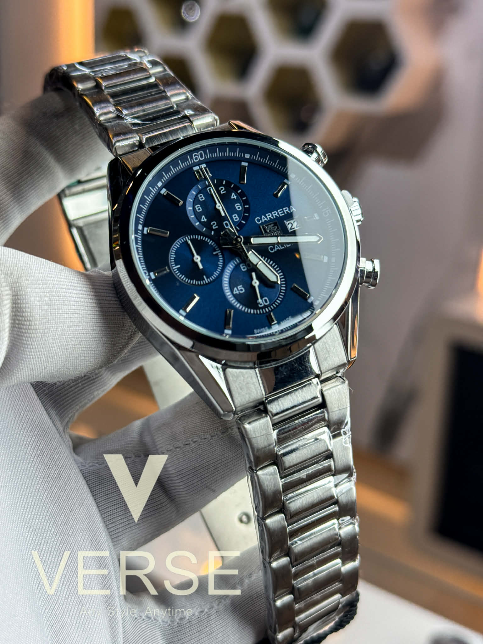 TAG Heuer Carrera Calibre 16 - Chronograph | Blue Dial