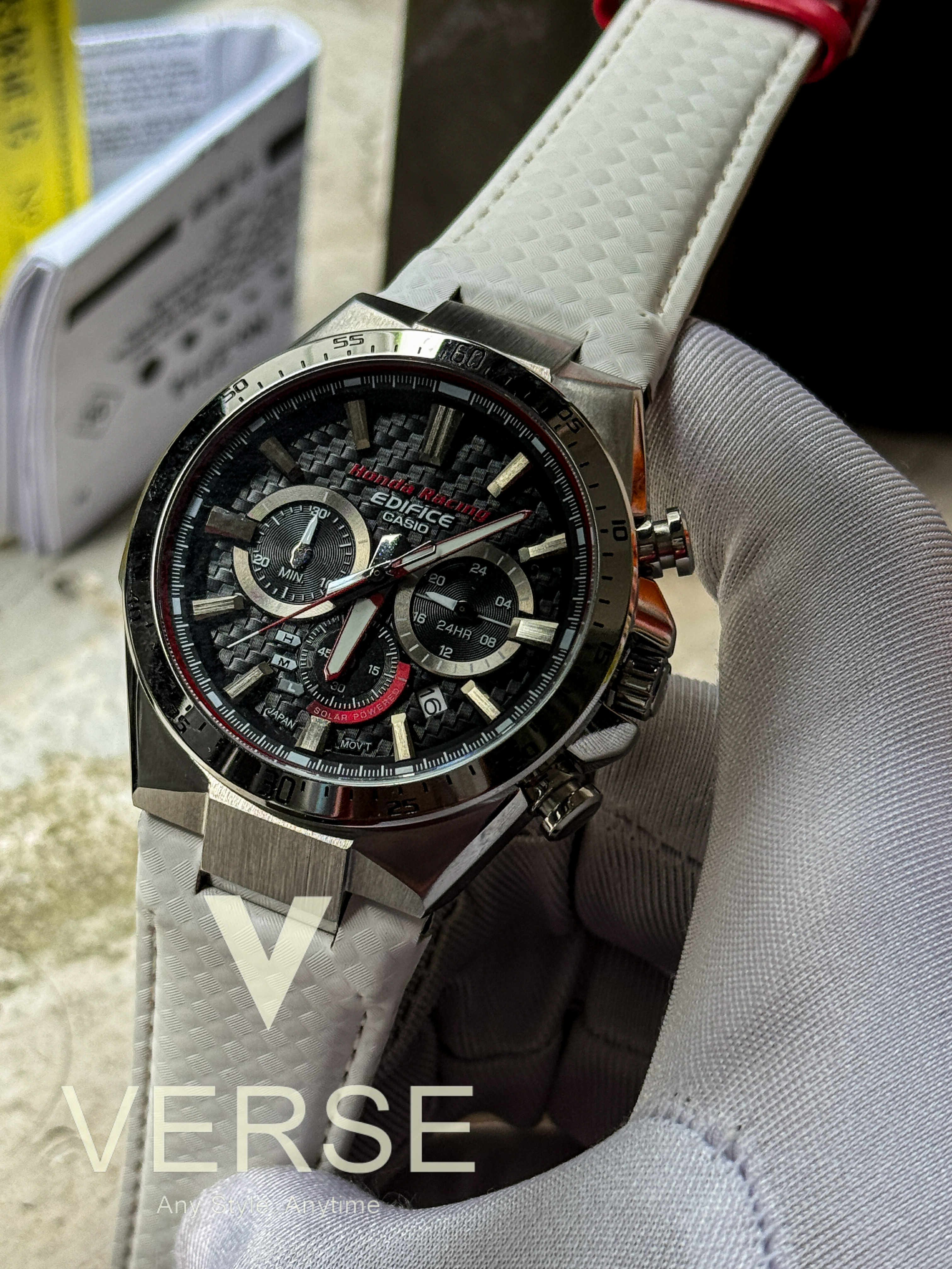 Casio Edifice EQS-800HR-1AER Scuderia Honda Racing Limited Edition Casio Edifice EQS-800HR-1AER Scuderia Honda Racing Limited Edition