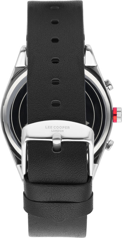 Lee Cooper LC07286.351 Multifunction Chronograph Men’s Watch Black Dial| Lee Cooper LC07286.351