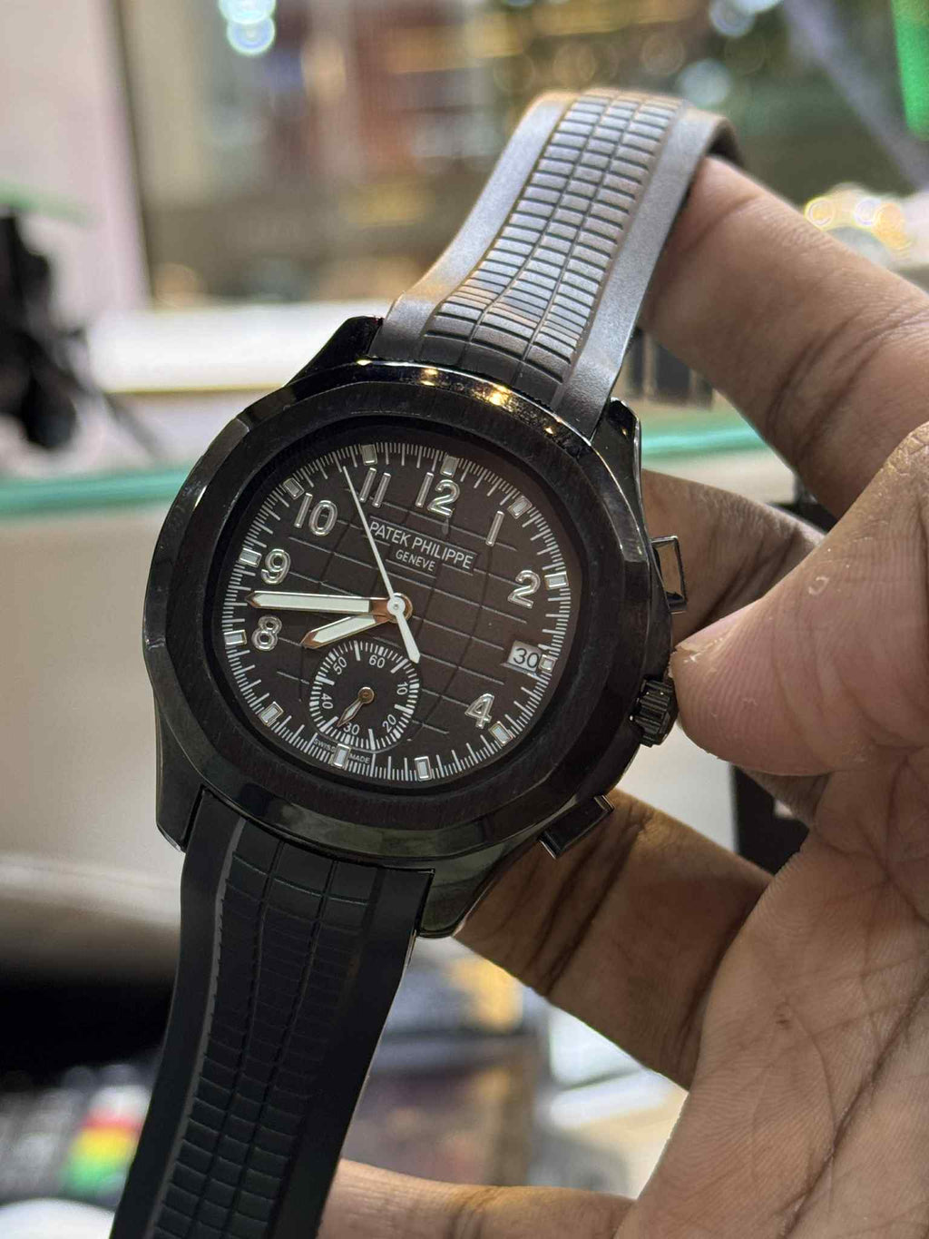 Patek Philippe AQUANAUT Full Black