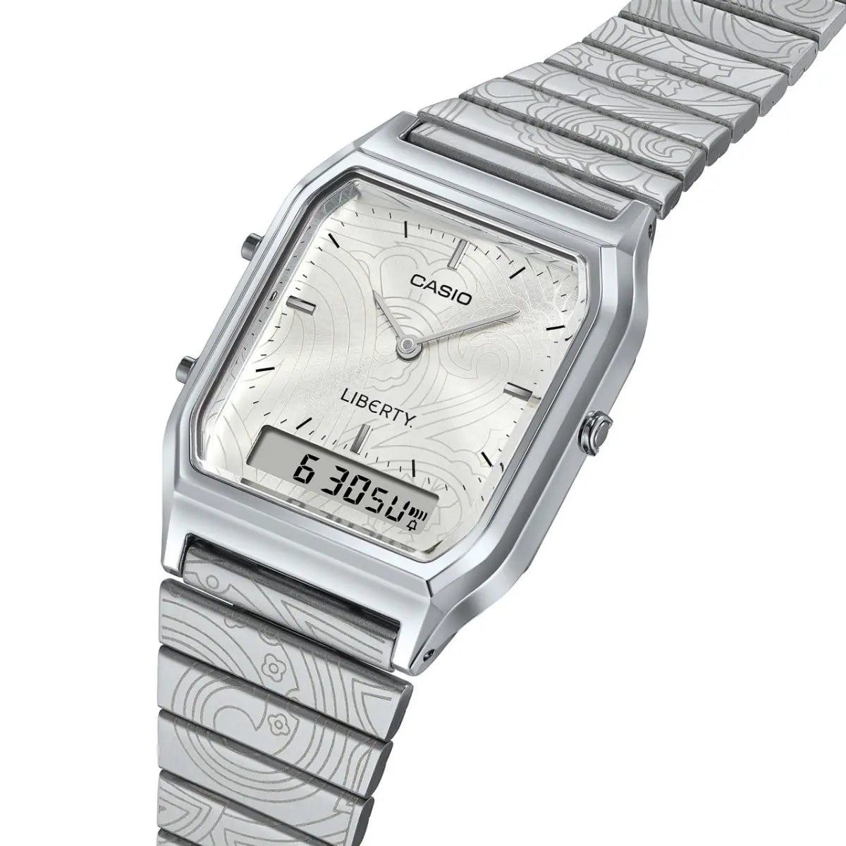 Casio Vintage AQ-230ELT-7A Liberty Edition Men's Stainless Steel Watch | AQ-230ELT-7A