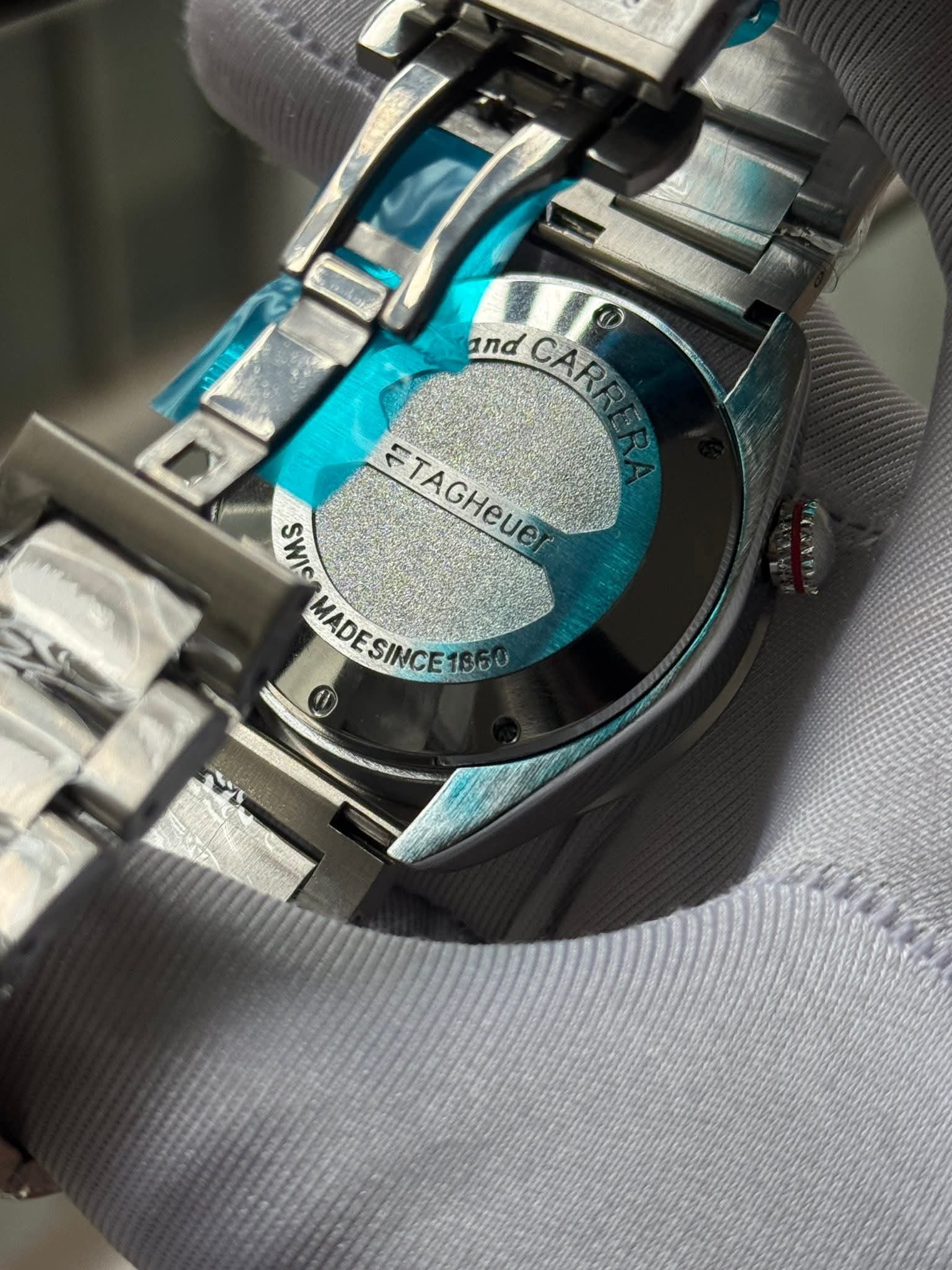 TAGHEUER Calibre 36 Black Chain Black Dial AA