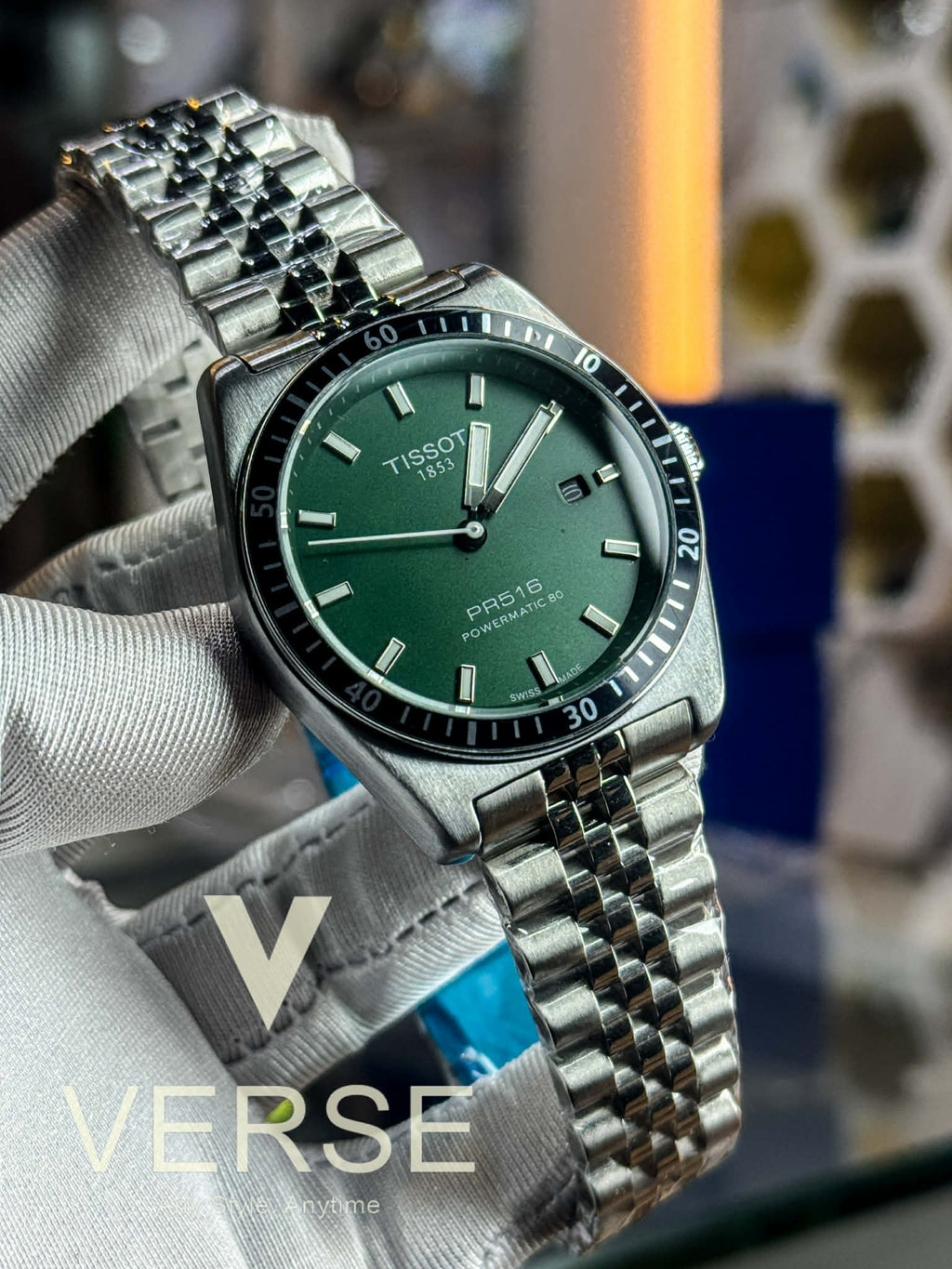 Tissot PR516 Powermatic 80 – Green Dial AA