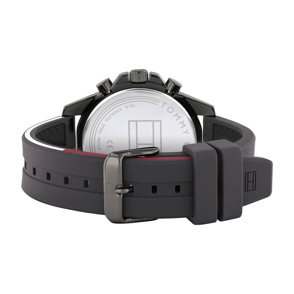 Tommy Hilfiger Mason Multifunction Grey Dial Grey Silicone Men's Watch | Tommy Hilfiger 1791792 - VERSE - 